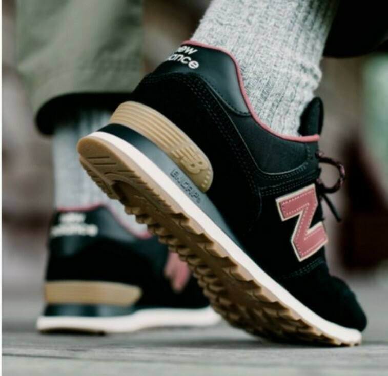 New Balance 574 ML574OTD Black/Earth Red Men's Shoes 13 US - photo 3