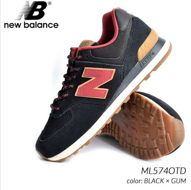 New Balance 574 ML574OTD Black/Earth Red Men's Shoes 13 US - photo 4