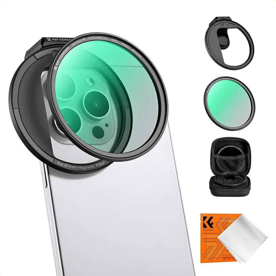 67mm Magnetic CPL Filter Kit for iPhone