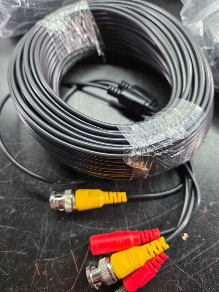 25ft HD Security Camera Cables, 4-Pack Heavy Duty BNC - photo 3
