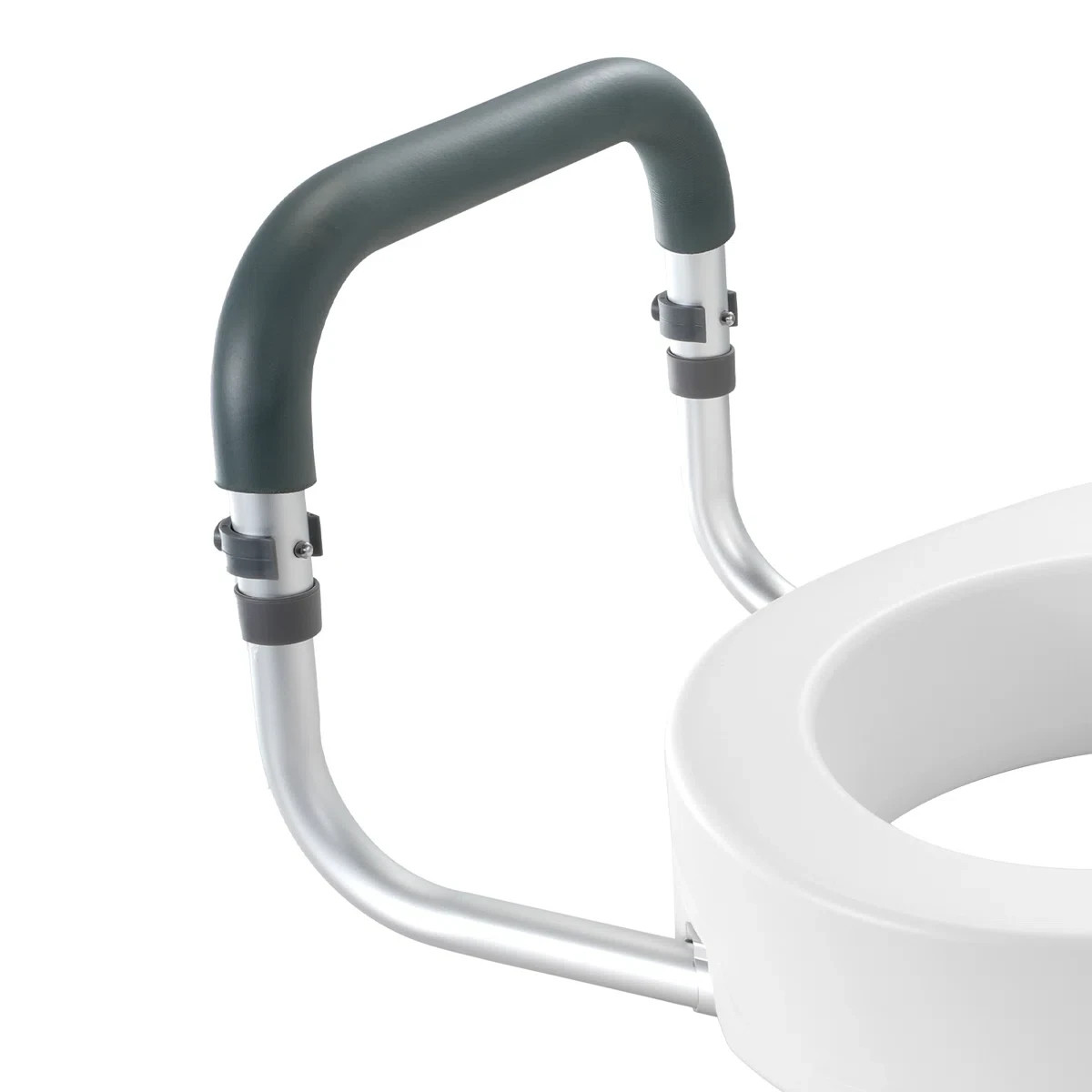 VEVOR Raised Toilet Seat 3.5" Height, 300 lbs Capacity for Round - photo 3