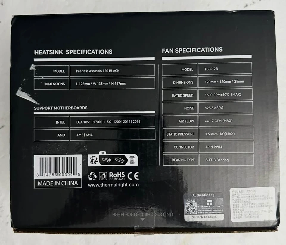 CPU Air Cooler / Thermalright Peerless Assassin 120 - photo 3