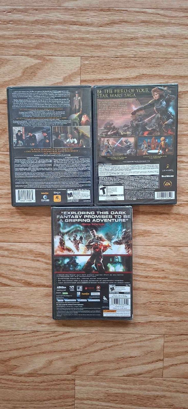 PC Video Games - 3 Factory Sealed Games - photo 2
