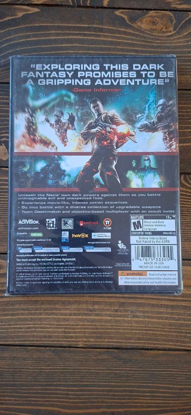 PC Video Games - 3 Factory Sealed Games - photo 4