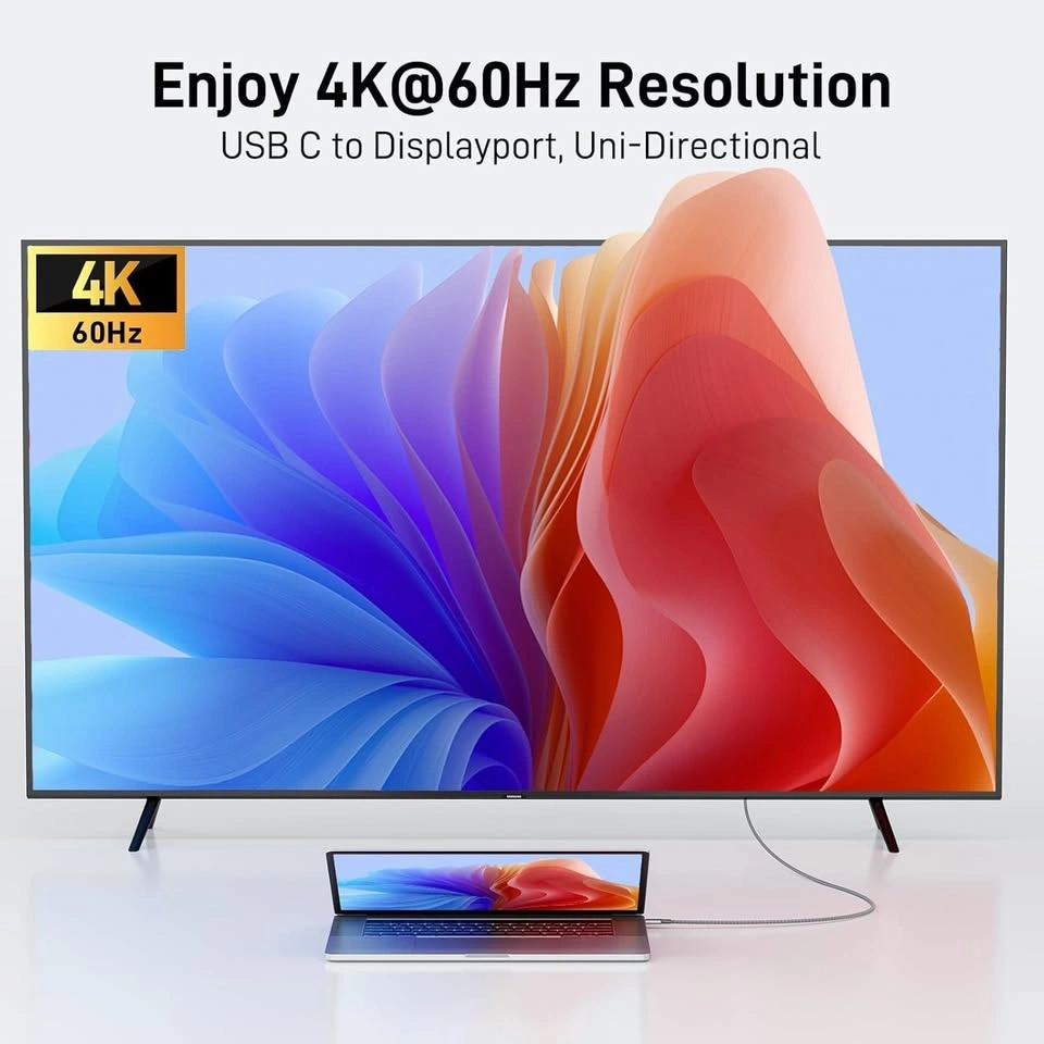 ACER USB C to DisplayPort Cable (6.6 FT) - photo 4