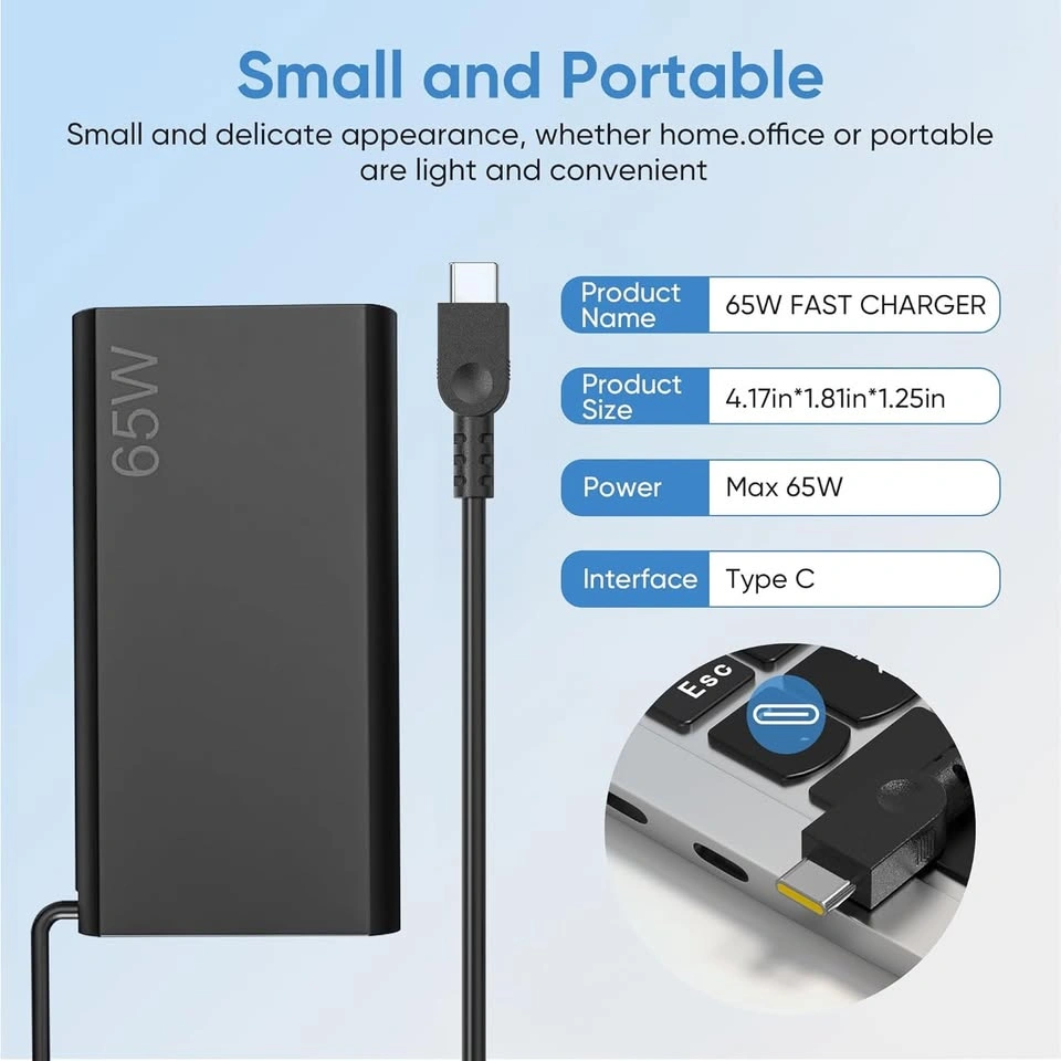 65W USB C Laptop Charger - photo 5