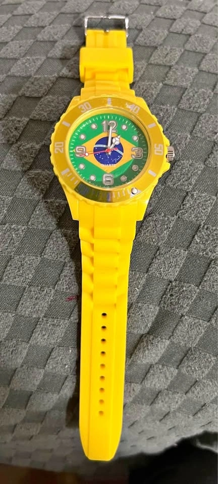 Quartz Wrist Watches (Brazilian Flag)