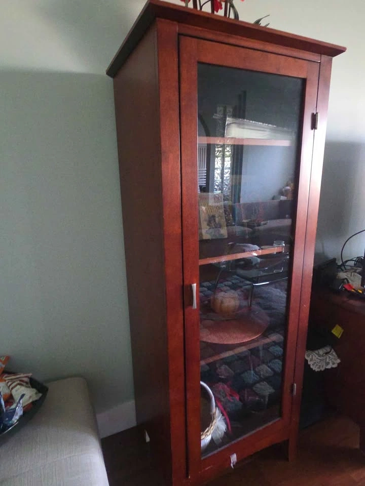 Wood Display Cabinet - photo 2