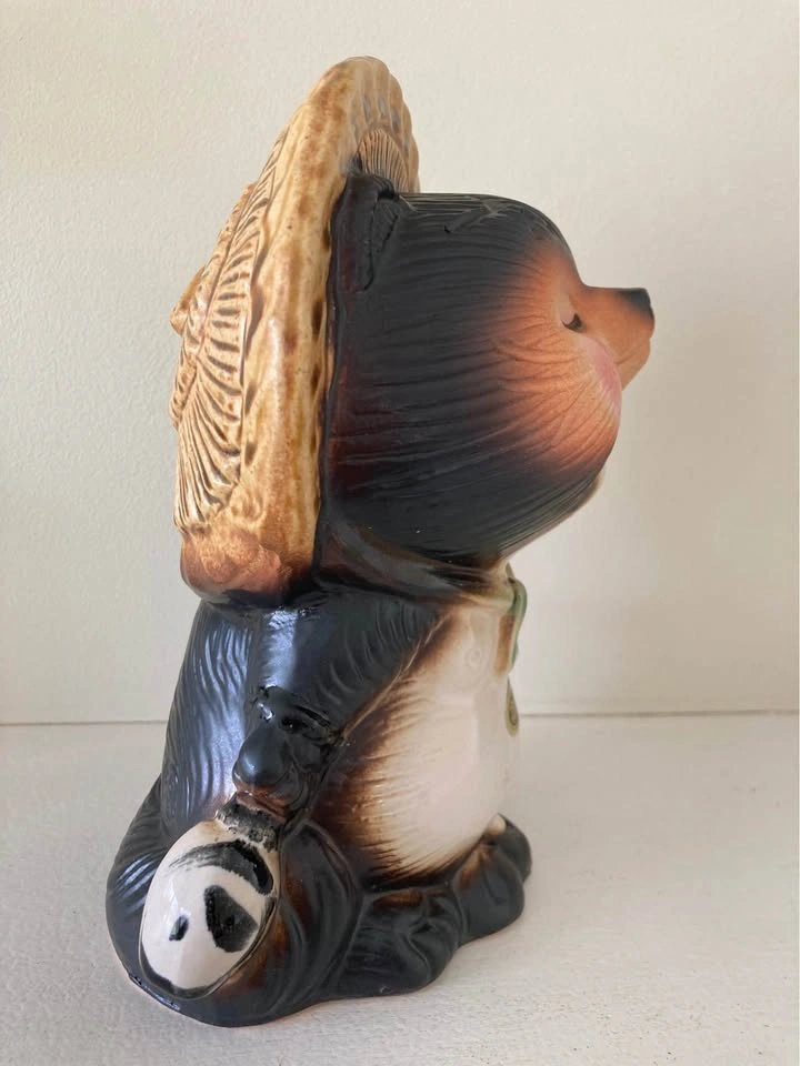 Japanese Ornament Raccoon Dog - photo 4