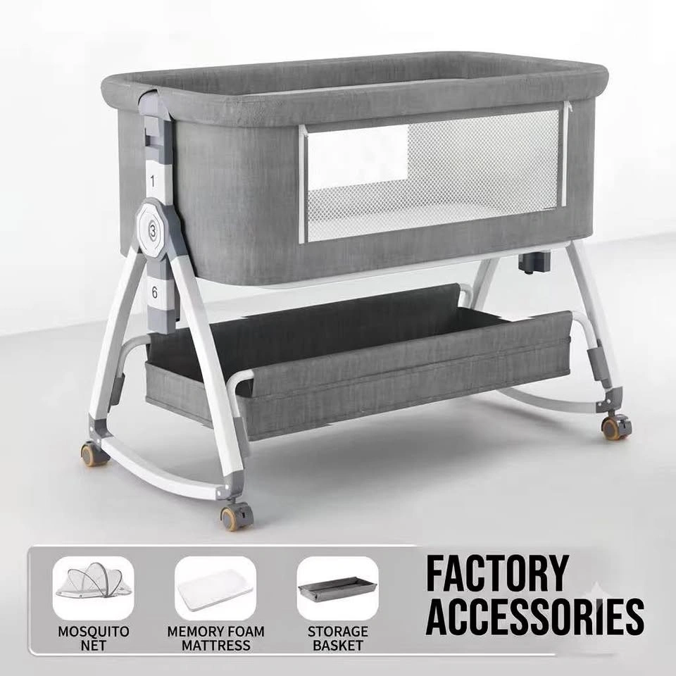New Baby Bassinet Bedside Sleeper, Adjustable Bedside