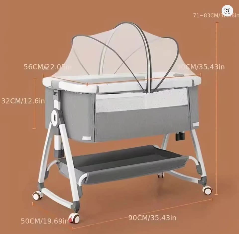 New Baby Bassinet Bedside Sleeper, Adjustable Bedside - photo 2