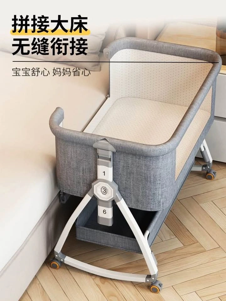 New Baby Bassinet Bedside Sleeper, Adjustable Bedside - photo 3