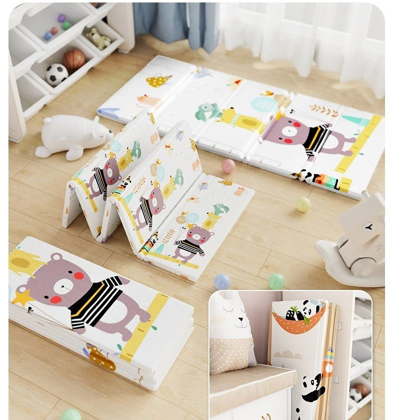 【NEW】Baby Play Mat, 71x59x0.8 Large Thick Playmat, Foldable Wate