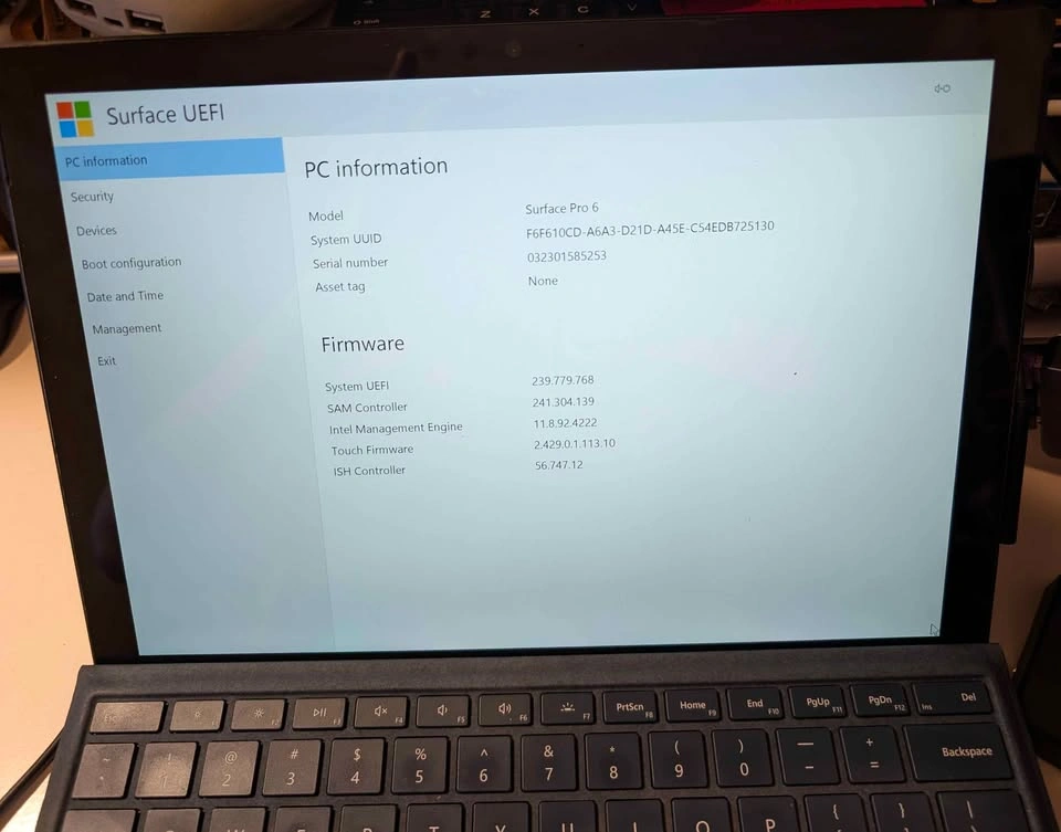 Microsoft Surface Pro 6 i5-8250U 8G/256G Win 11 Pro + Office - photo 2