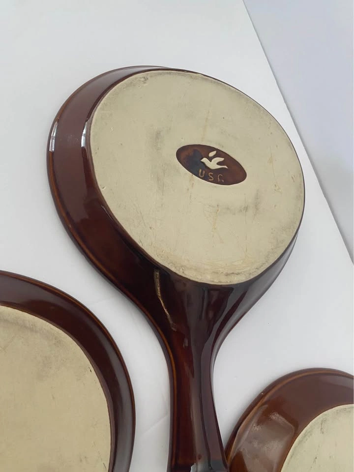 Vintage Ceramic Skillets / Sizzle Plates x3 - USA - photo 3