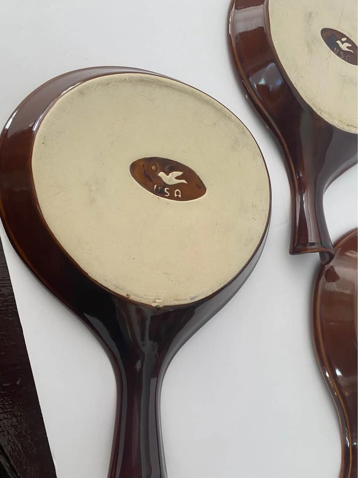 Vintage Ceramic Skillets / Sizzle Plates x3 - USA - photo 4