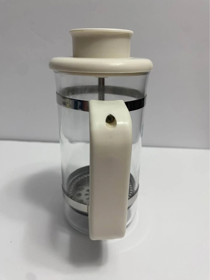 Vintage PYREX French Press Coffee Maker ☕ Glass & White Lid | Co - photo 4