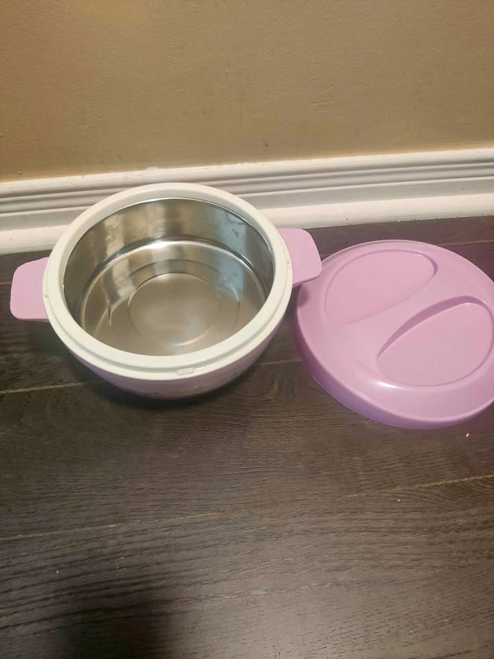 Used 1500ml Pink Insulated Hot Box