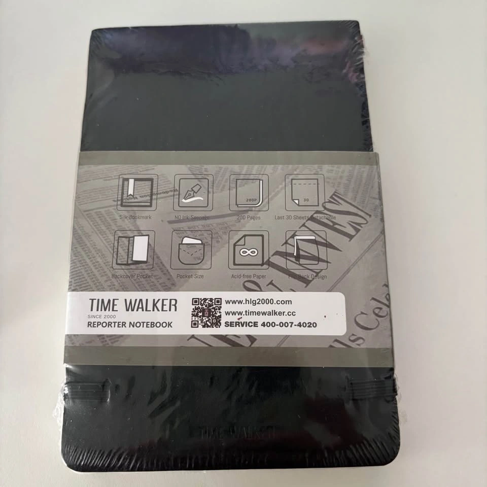 TIME WALKER Reporter Notebook leather cover - photo 2