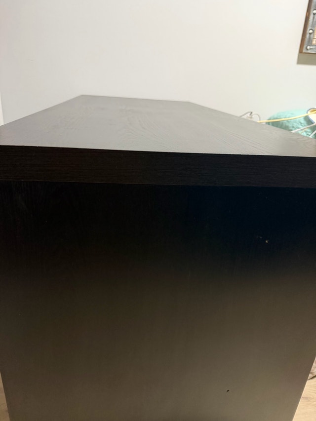 Black Wood Desk