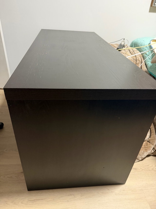 Black Wood Desk - photo 2