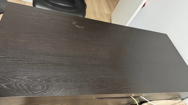 Black Wood Desk - photo 4
