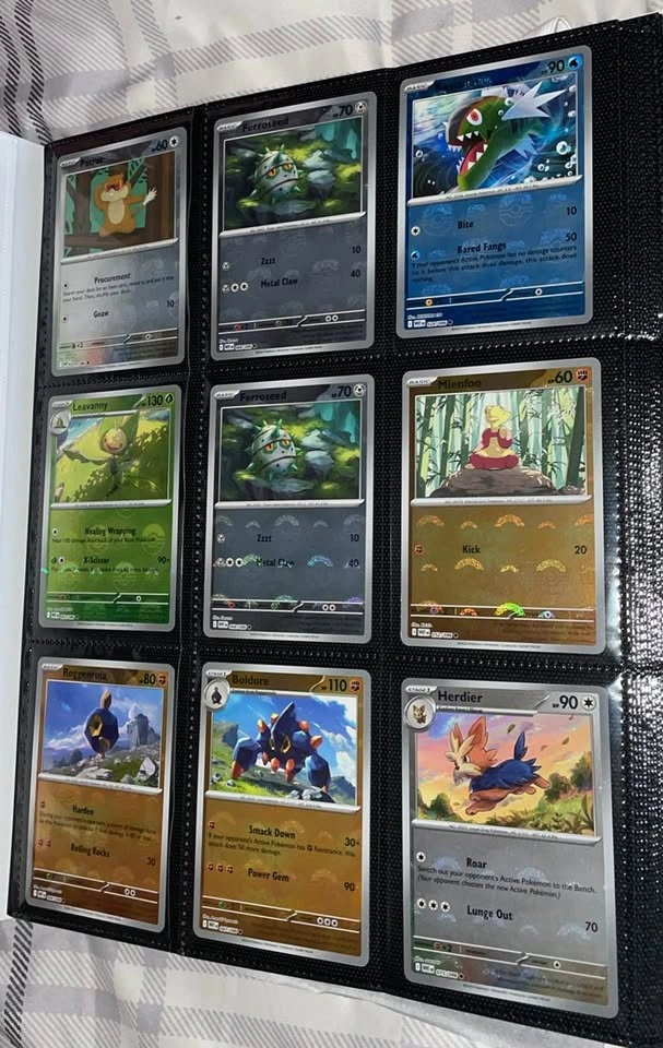 Pokemon Black Bolt & White Flare Binders + 6 Masterball / 35 Pok - photo 2
