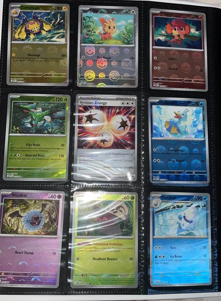 Pokemon Black Bolt & White Flare Binders + 6 Masterball / 35 Pok - photo 3