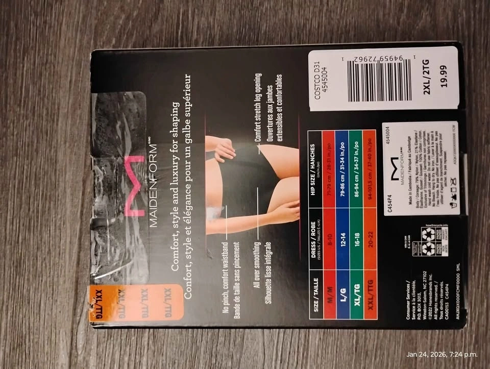 Pack Of 3 Tummy Toning Briefs [XXL] - photo 4