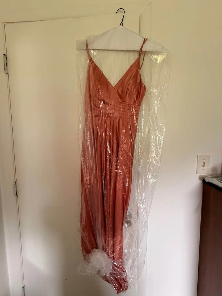 Prom Rose Gold Formal Dress Size XS - photo 2