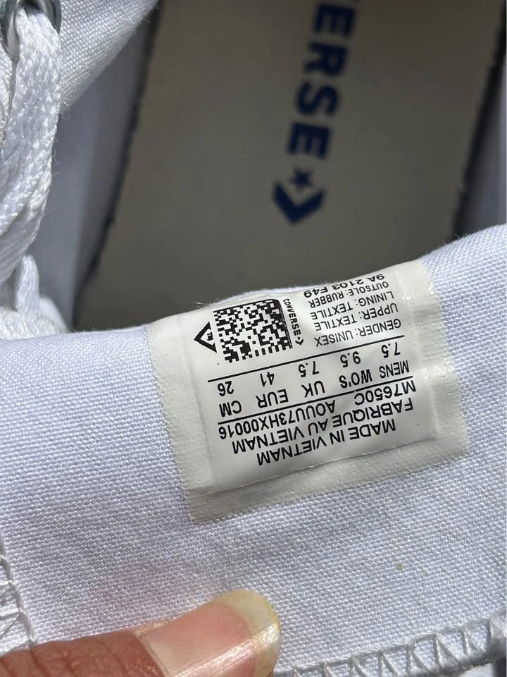 Unisex Converse M: 7.5 W: 9.5 - photo 3