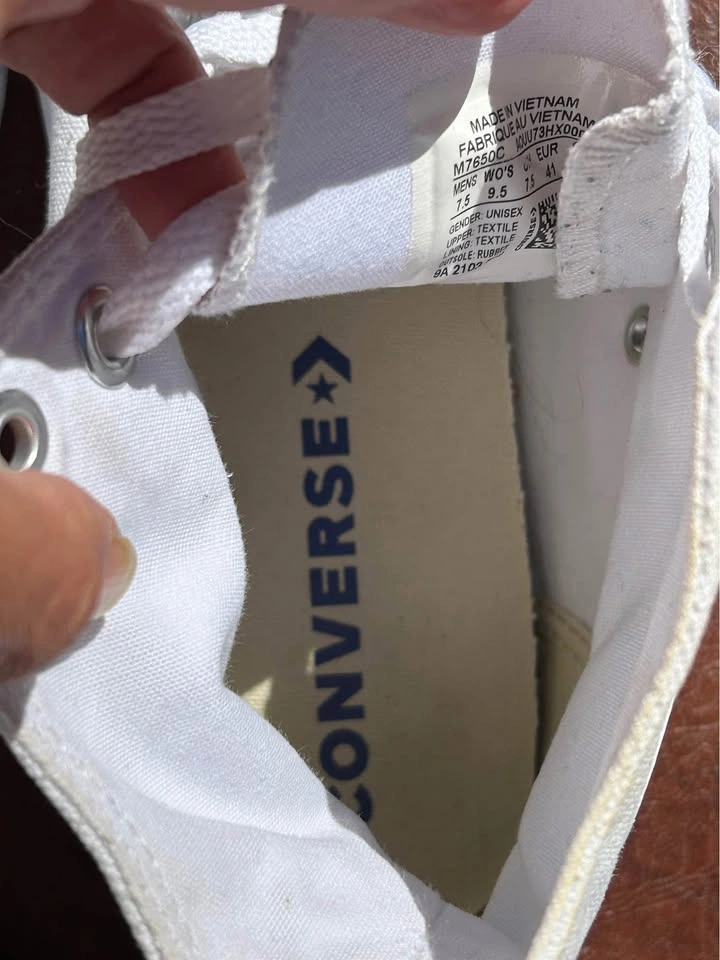 Unisex Converse M: 7.5 W: 9.5 - photo 5