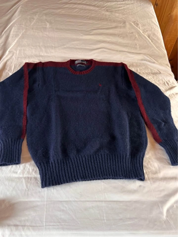 Brand New 100% Wool Men's Polo Ralph Lauren Crew Neck Sweater - - photo 2