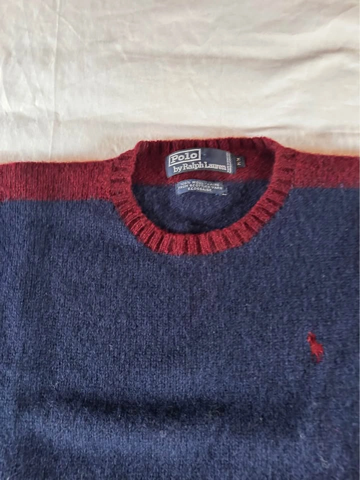 Brand New 100% Wool Men's Polo Ralph Lauren Crew Neck Sweater - - photo 3