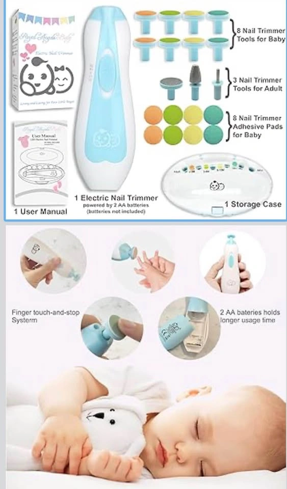 Baby Nail Trimmer / Electric Nail Filer - photo 3