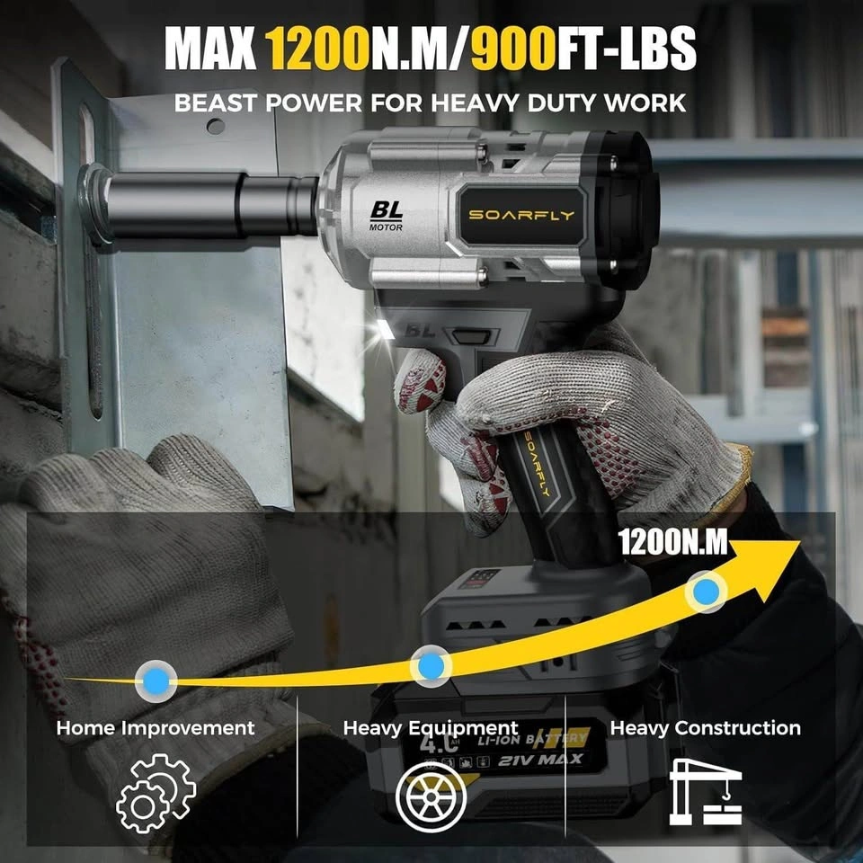 NEW Cordless Impact Wrench - photo 2