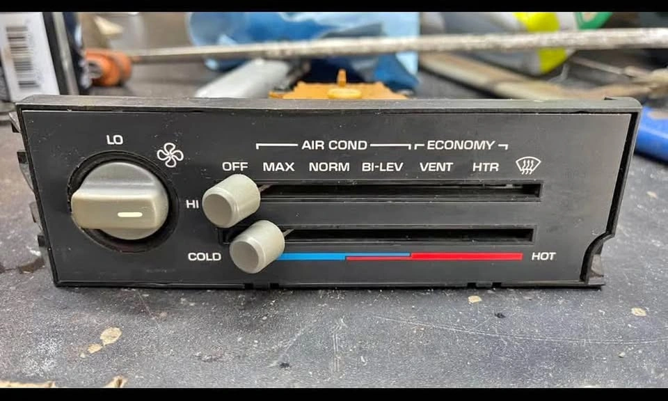 HVAC Pontiac Firebird Trans Am Formula