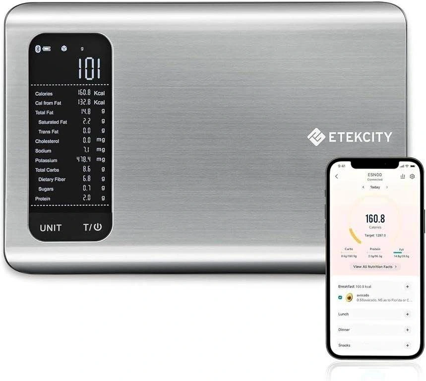 Etekcity Smart Food Nutrition Kitchen Scale
