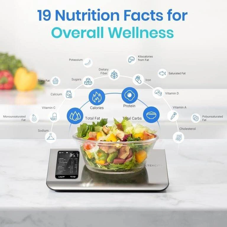 Etekcity Smart Food Nutrition Kitchen Scale - photo 3