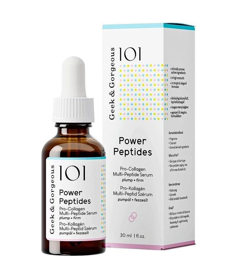 Geek & Gorgeous Power Peptides Serum