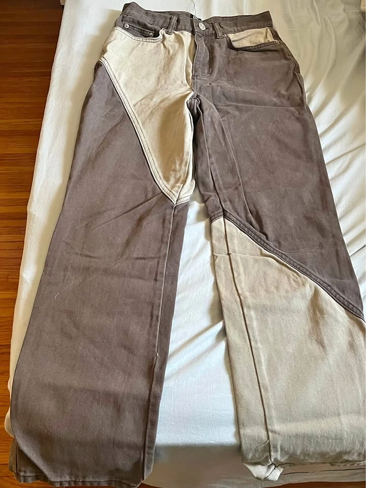 BDG Urban Outfitters Cowboy Two-Toned Color Block Pants