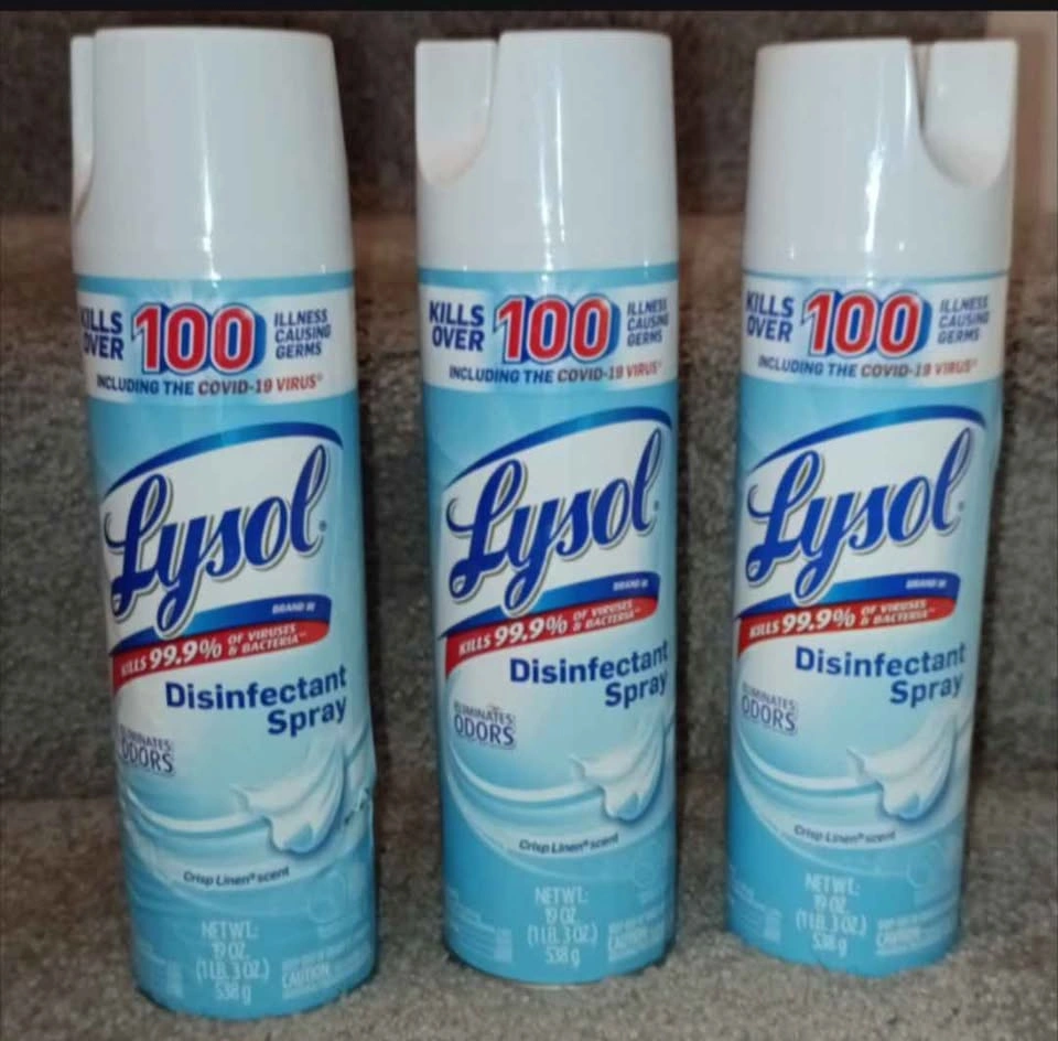 Lysol Disinfectant Spray - $5 each or 5 for $20 - photo 3