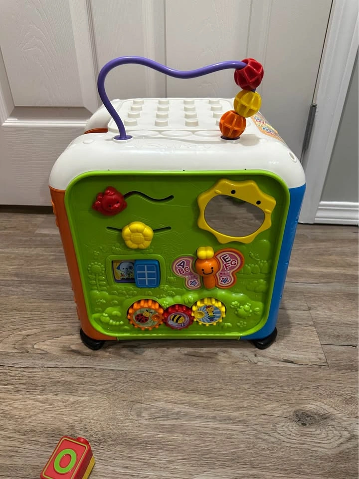 VTech Alphabet Activity Cube Baby Learning Toy - photo 2