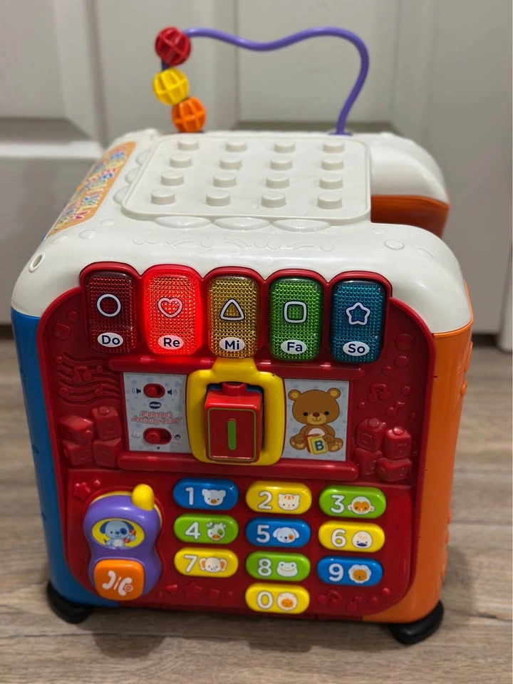 VTech Alphabet Activity Cube Baby Learning Toy - photo 3
