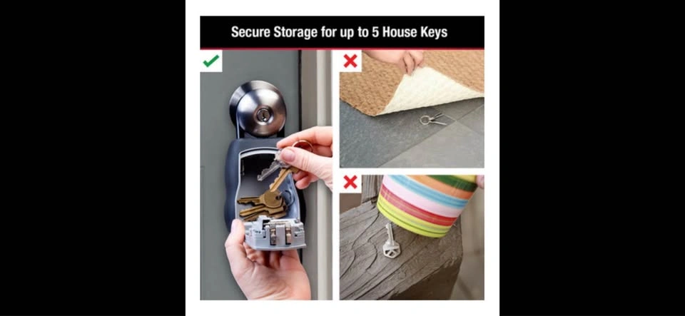Master Lock Commercial Lockbox - Resettable 4 Digit Code - photo 4