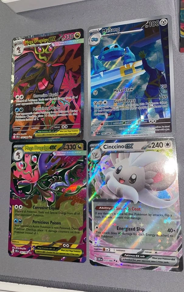Pokemon Mega Evolution Chaos Rising Cards Mini Lot (Exs, IR) - photo 2