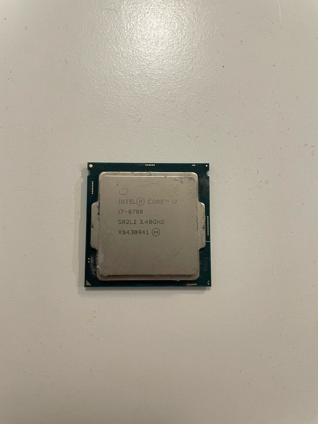 Intel i7-6700 CPU