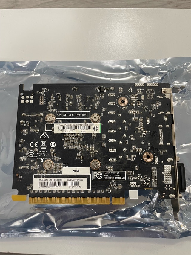 Zotac Gtx 1050 GPU - photo 2