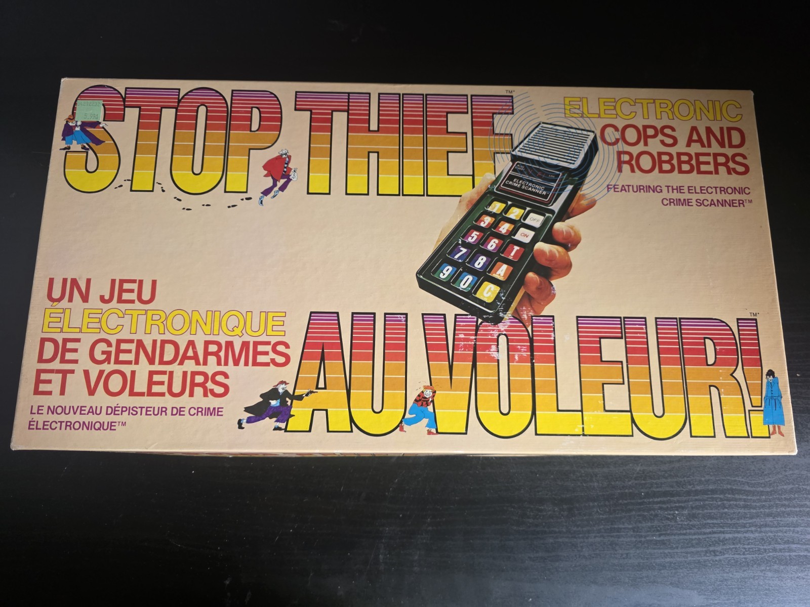 Vintage 1979 Stop Thief Board Game Parker Brothers