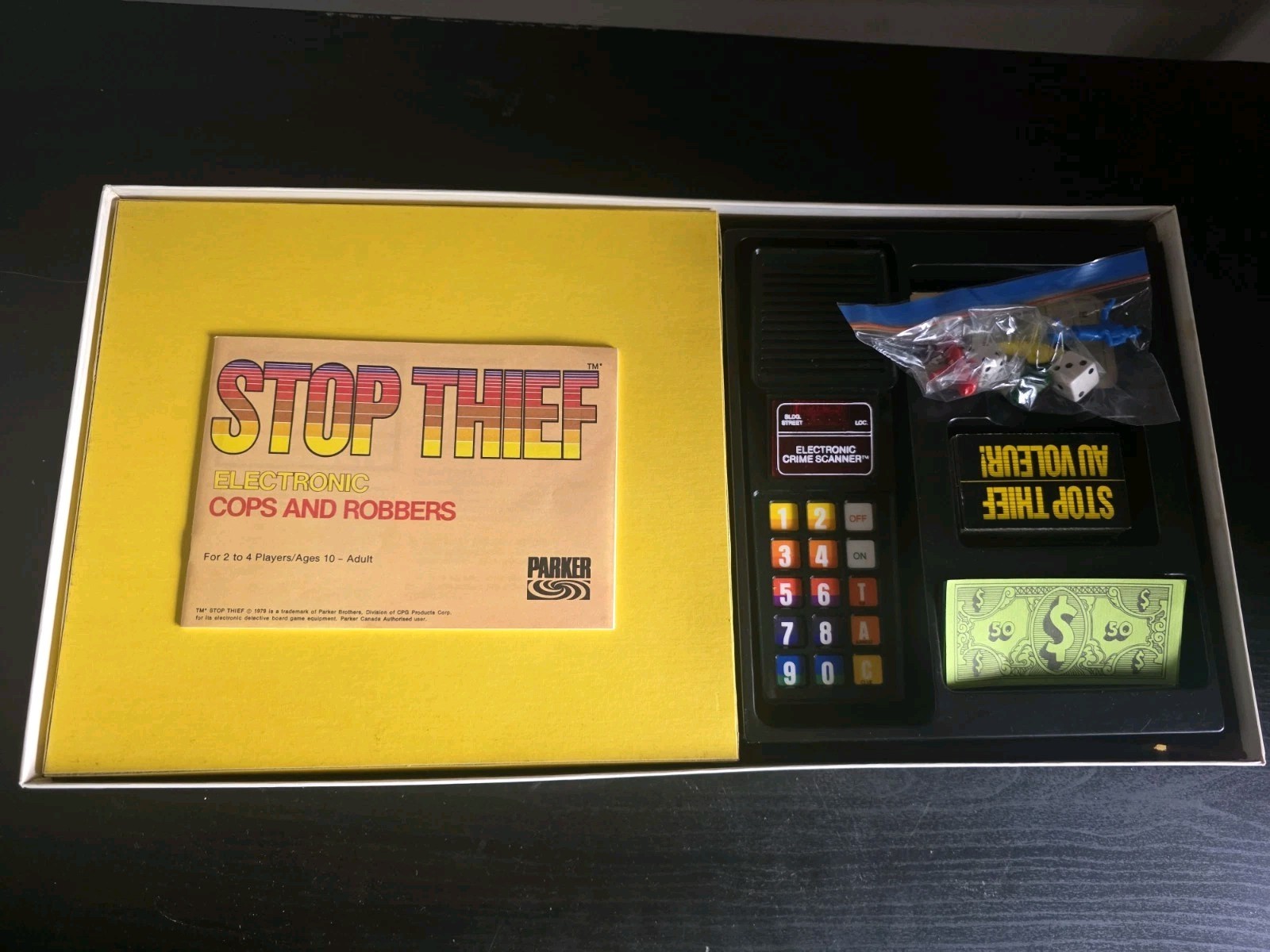 Vintage 1979 Stop Thief Board Game Parker Brothers - photo 2